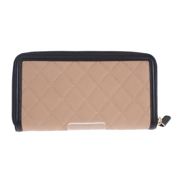 Chanel Beige Wallet CC Long Zip Round Filigree - Picture 3 of 8